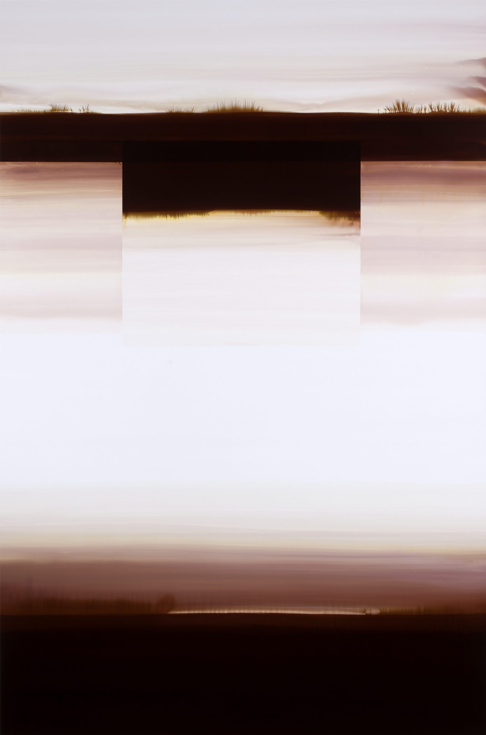 Shift #1, 2017, pigment colours, photographic paper, Dibond, 180 x 120 cm