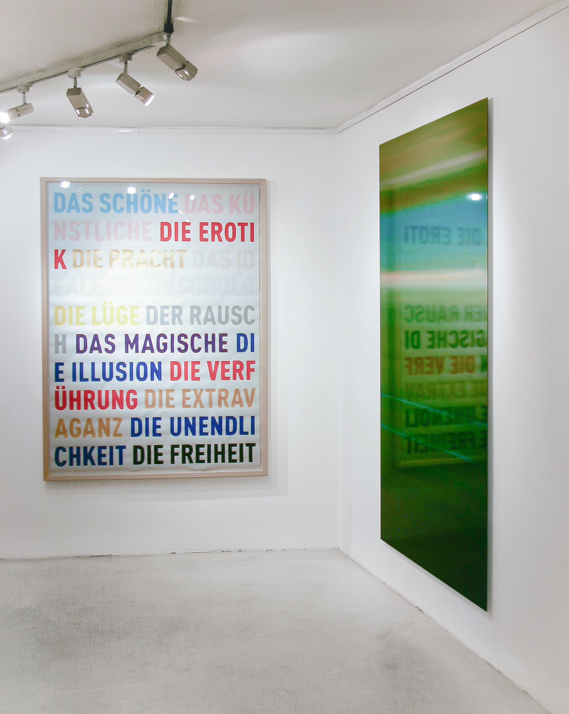 Installaton view Art Galerie 7, 2008