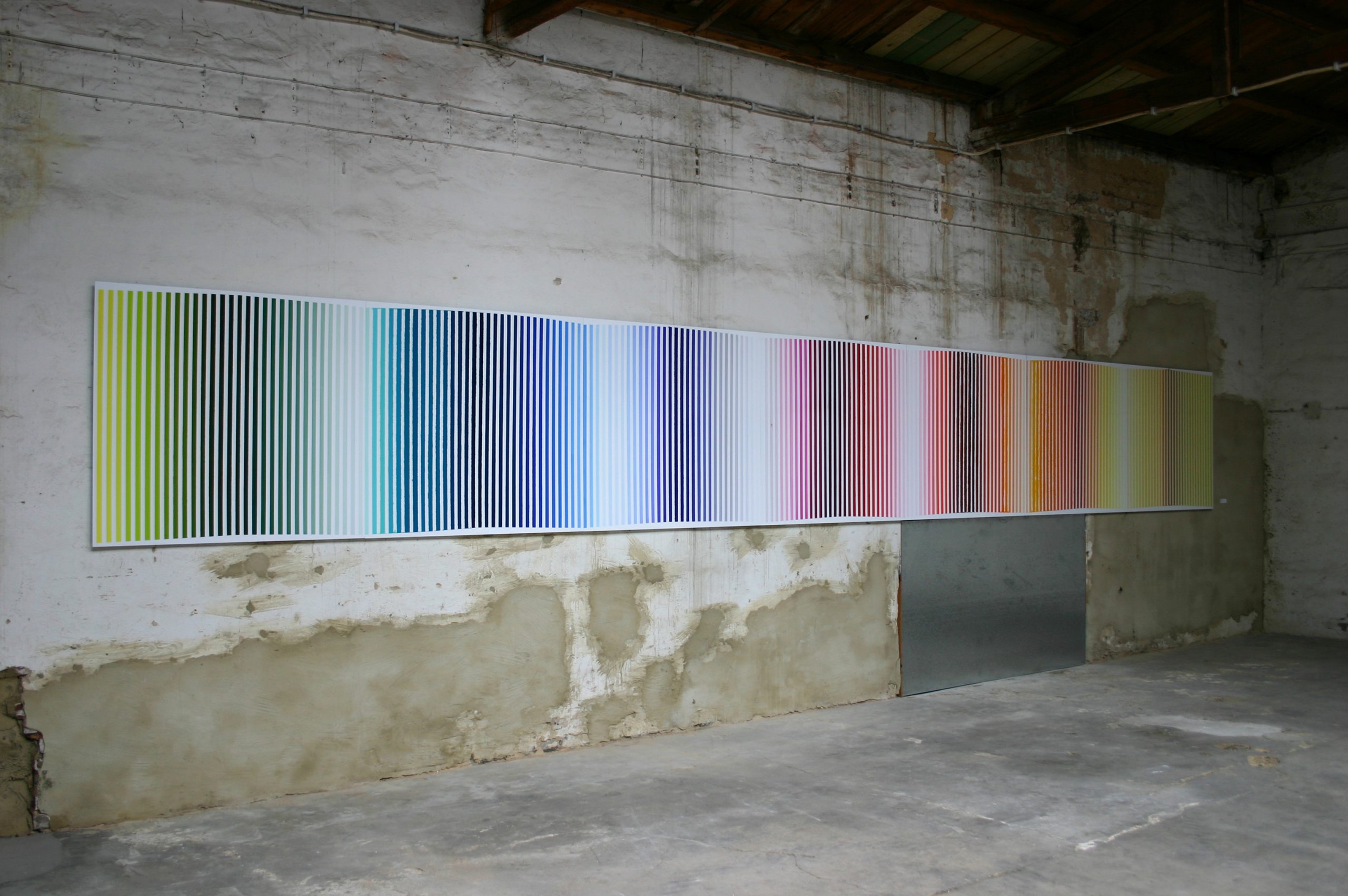 Installation view Lürriper 24, Mönchengladbach 2004