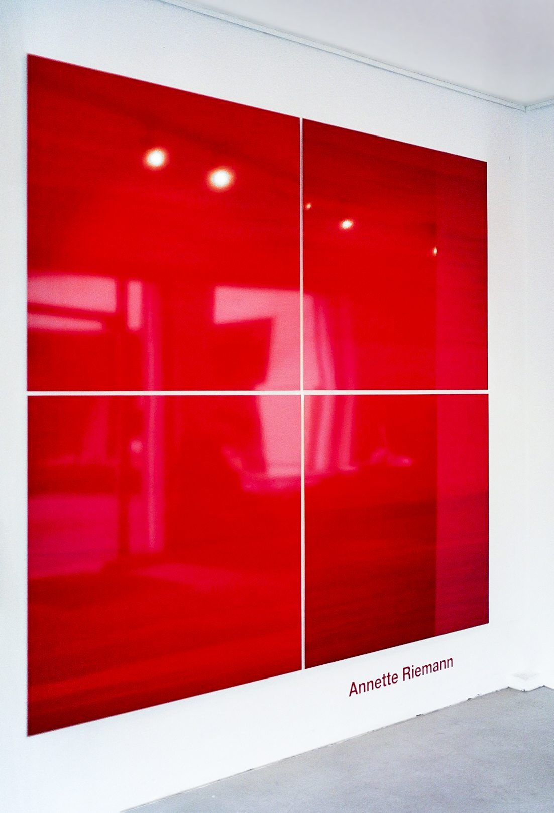 Installation view Art Galerie 7, Cologne, 2007