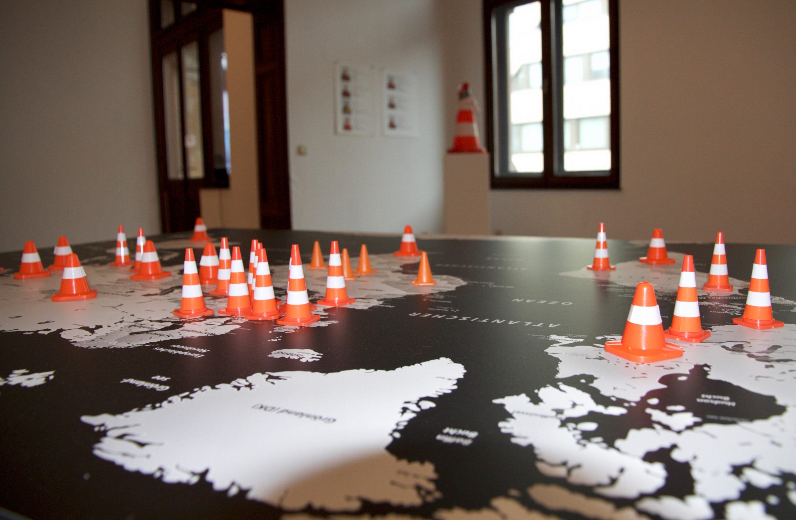 Installation view BIS-Zentrum, Mönchengladbach, 2024