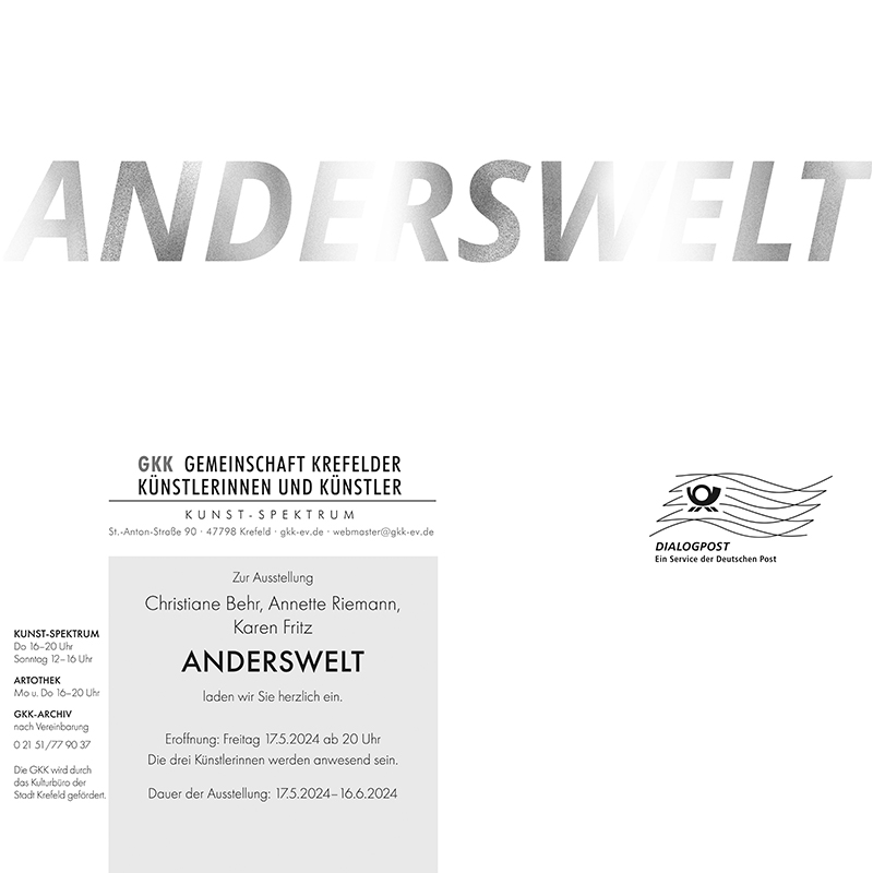 Anderswelt, GKK, Krefeld, 2024