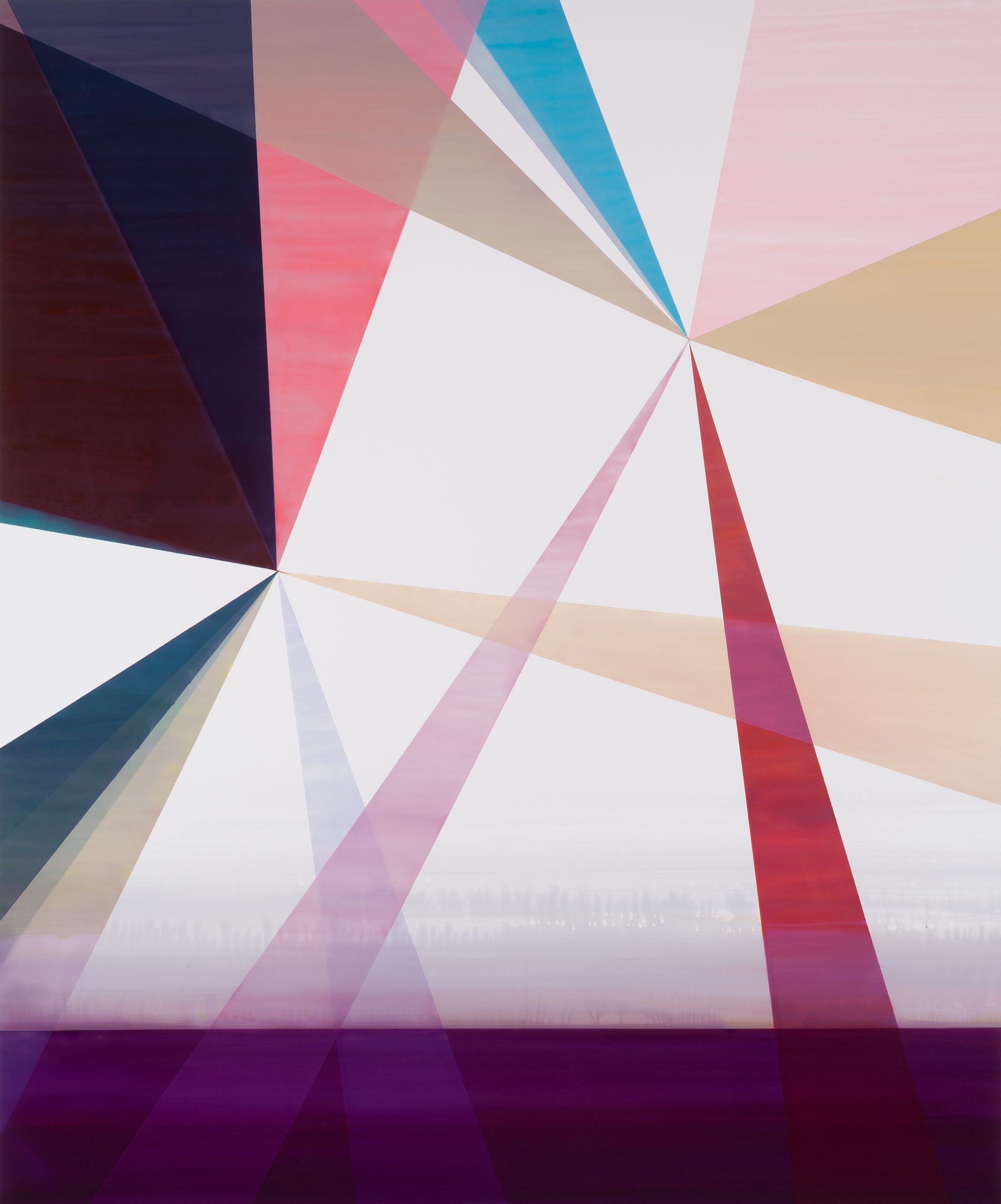 Hyperspace #2, 2017, pigment colours, photographic paper, Dibond, 120 x 100 cm