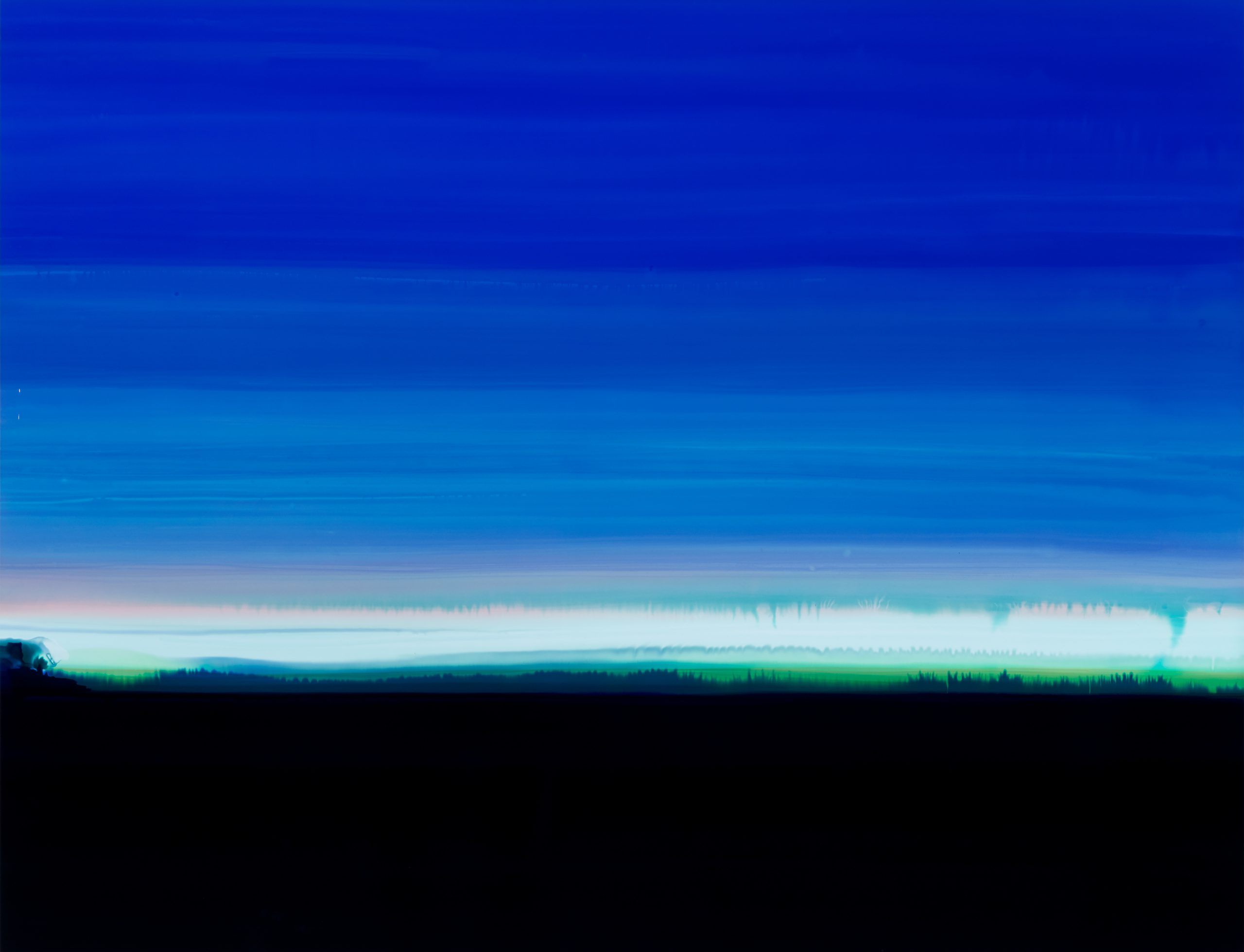 beyond the horizon #2, 2014, pigment colours, photographic paper, Dibond, 100 x 130 cm