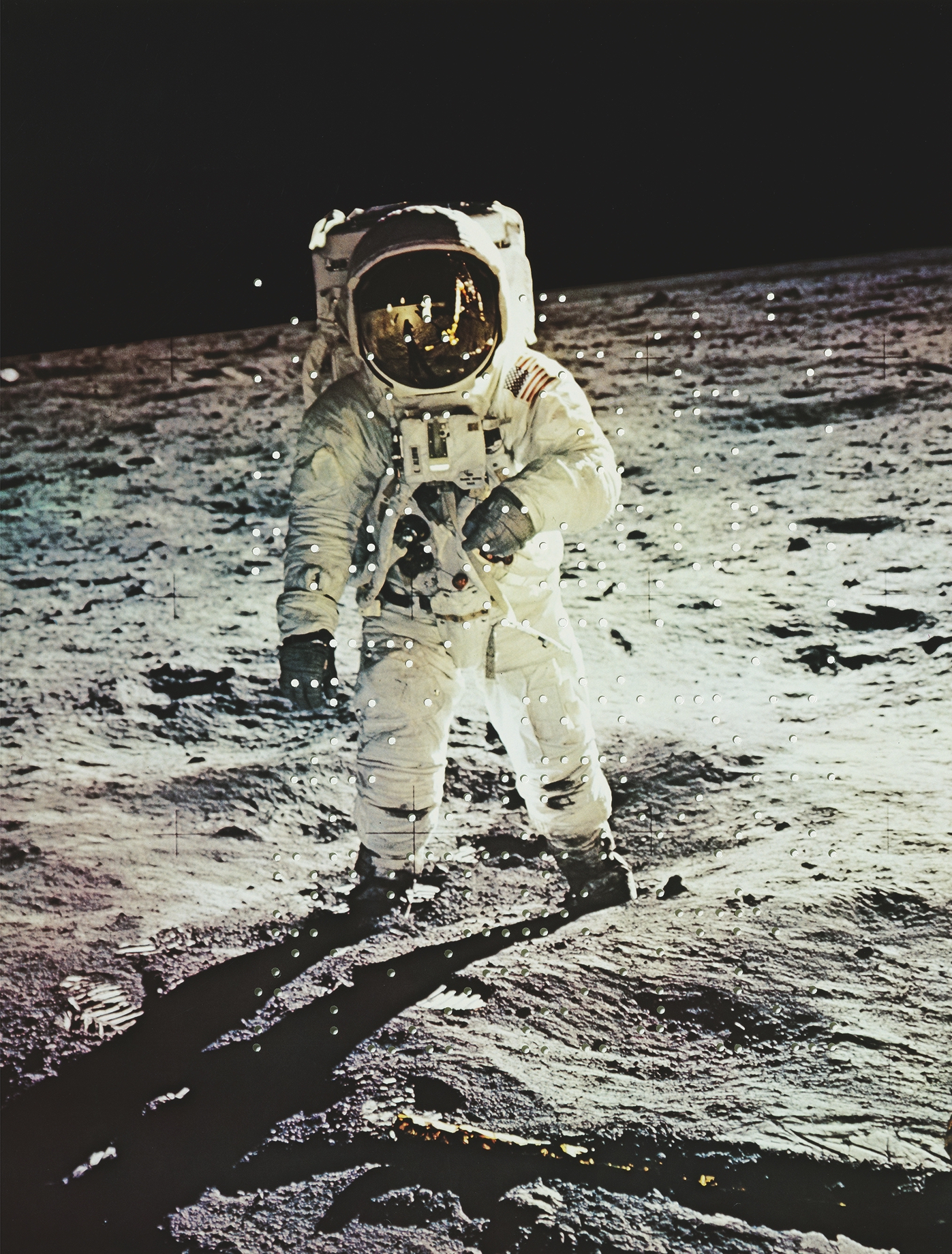 Communication breakdown III (Man on the Moon), 2014,c- print, manually stamped, 75 x 57 cm